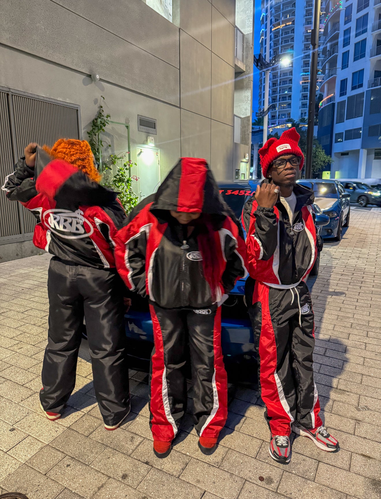 “Red & Black” RBB$ Windbreaker