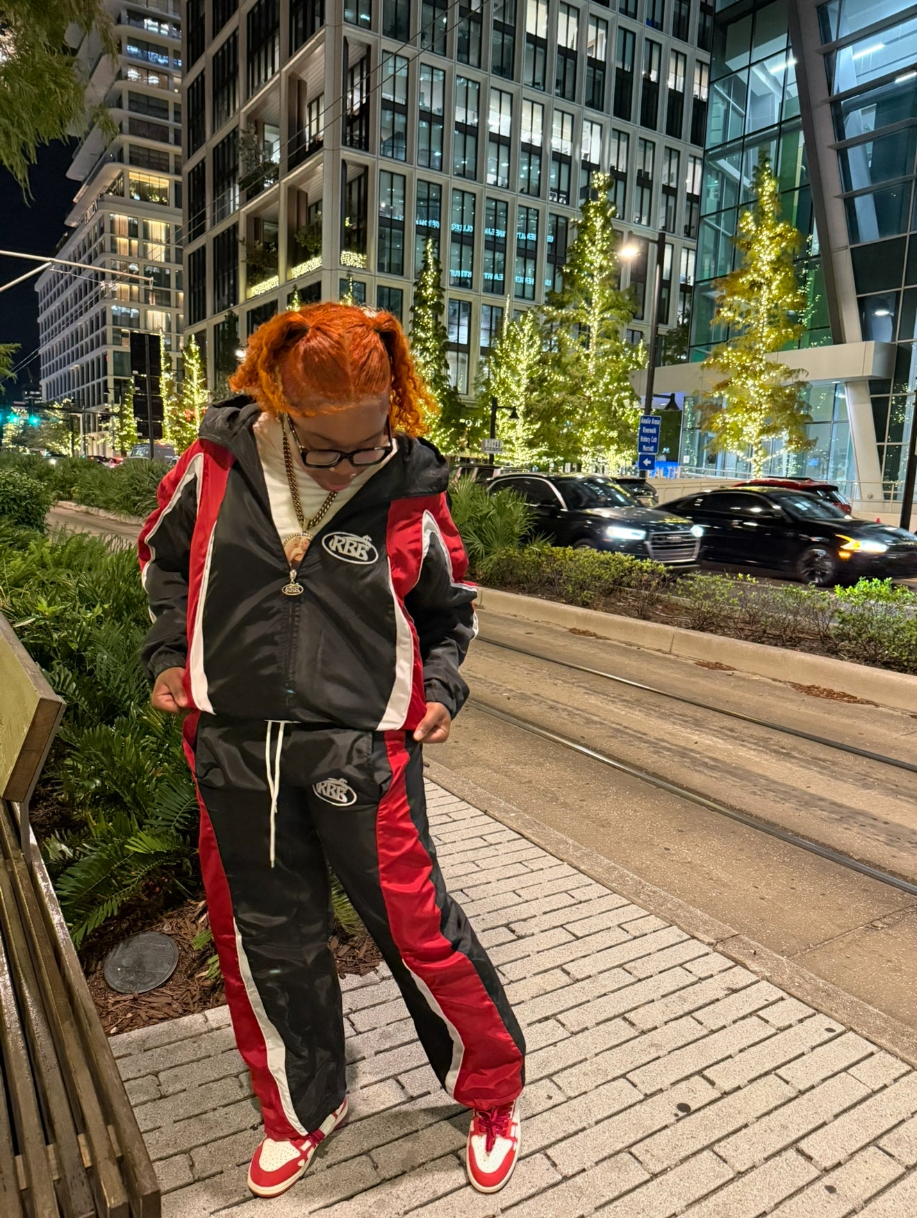 “Red & Black” RBB$ Windbreaker