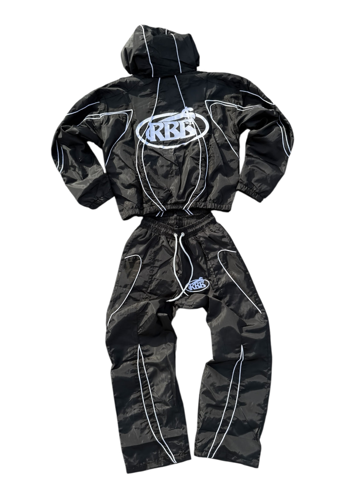 “Black & White” RBB$ Windbreaker