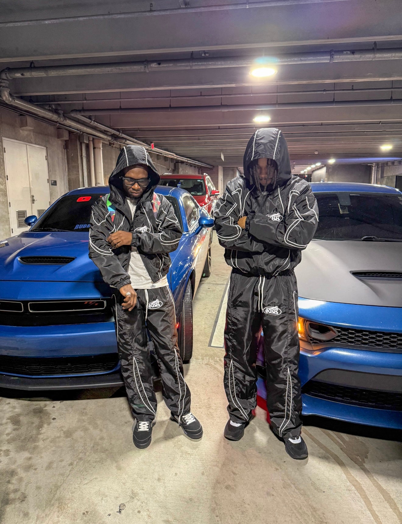 “Black & White” RBB$ Windbreaker