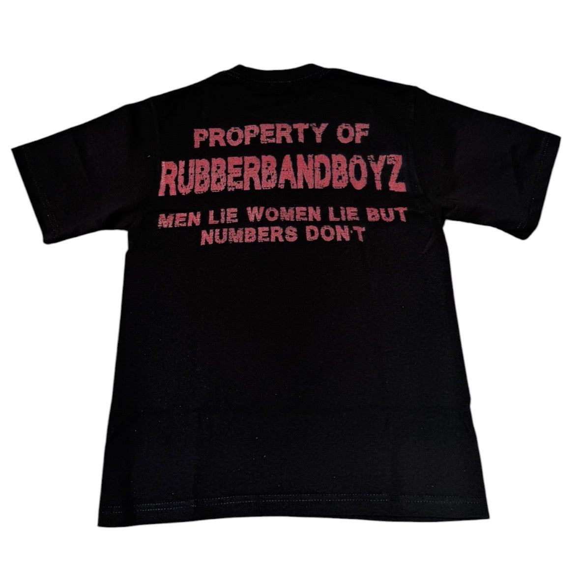 RubberBandBoyz “Girls loves money Tee”        BLACK